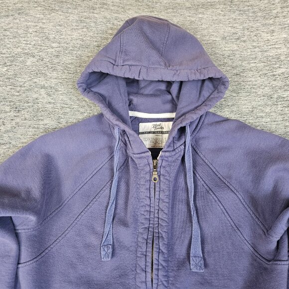 Flint And Tinder 10 Year Hoodie Mens Small Blue Sweatshirt Full Zip USA Outdoors - Picture 5 of 11